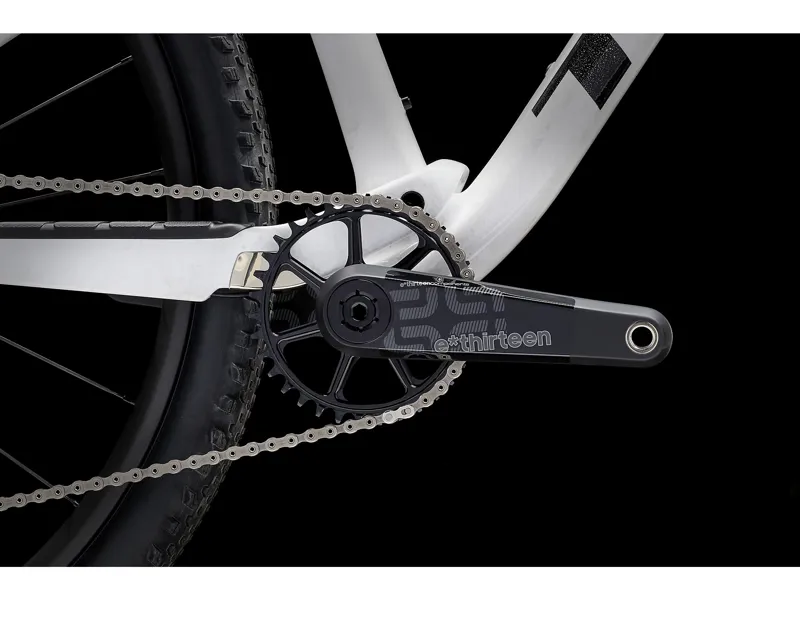 Trek Supercaliber 9.9 XTR Cross Country Mountain Bike in White/Gravel-5